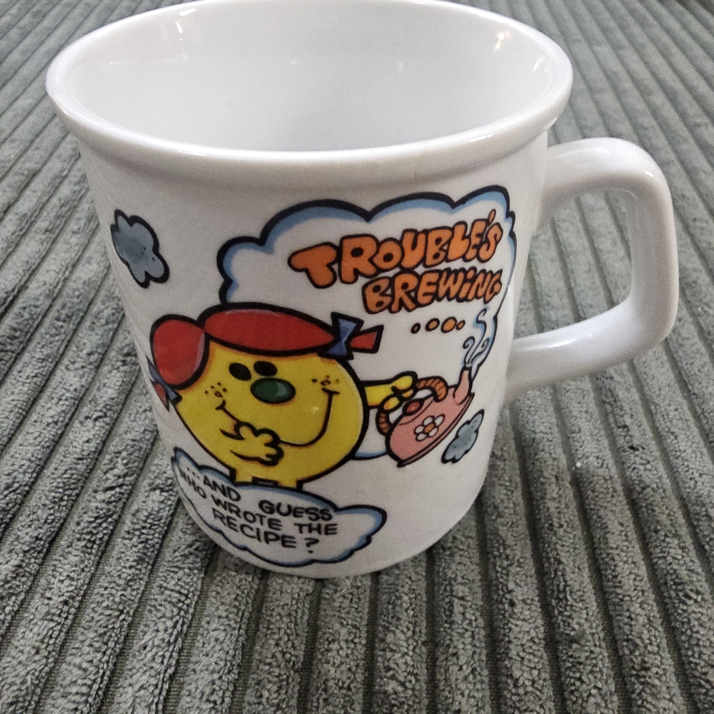 Little Miss Trouble White Ceramic Mug